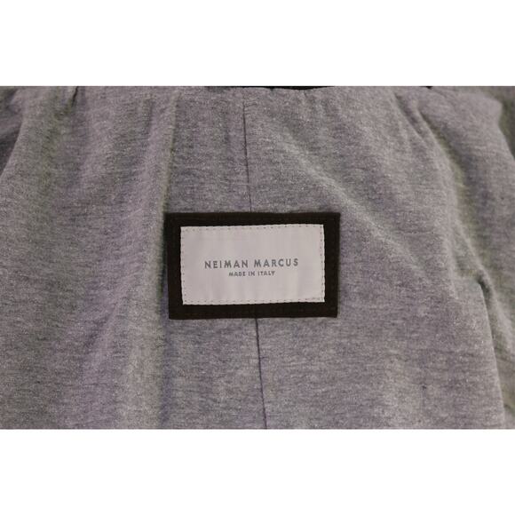 Neiman-Marcus Mens Brown Suede Leather w/ Cotton Lining Blazer Jacket XXL - Picture 8 of 10